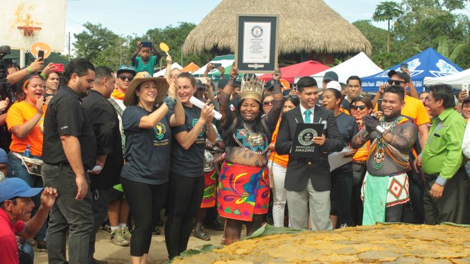 PANAMÁ LOGRÓ EL RÉCORD GUINNES DEL PATACÓN MÁS GRANDE DEL MUNDO